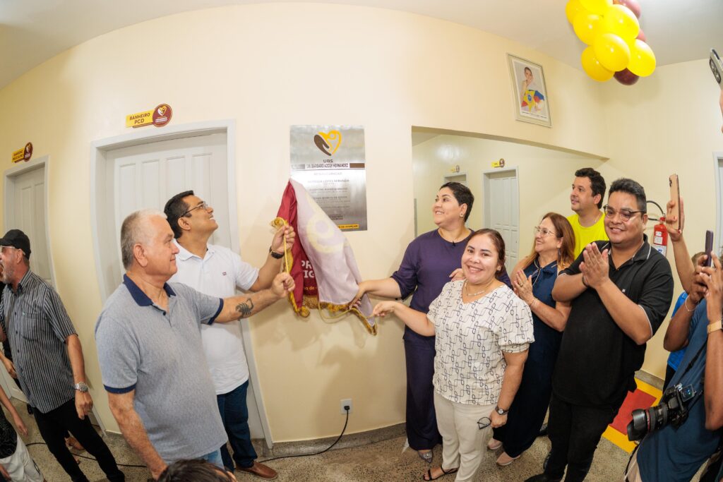 Patrícia Lopes reinaugura unidade de saúde e quadras poliesportivas na vila de Balbina