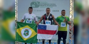 Atleta de Presidente Figueiredo conquista ouro em campeonato nacional de atletismo realizado em Recife