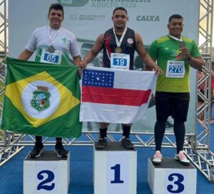 Atleta de Presidente Figueiredo conquista ouro em campeonato nacional de atletismo realizado em Recife