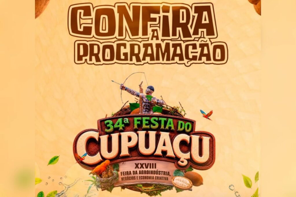 Prefeitura divulga programação da 34ª Festa do Cupuaçu, em Presidente Figueiredo