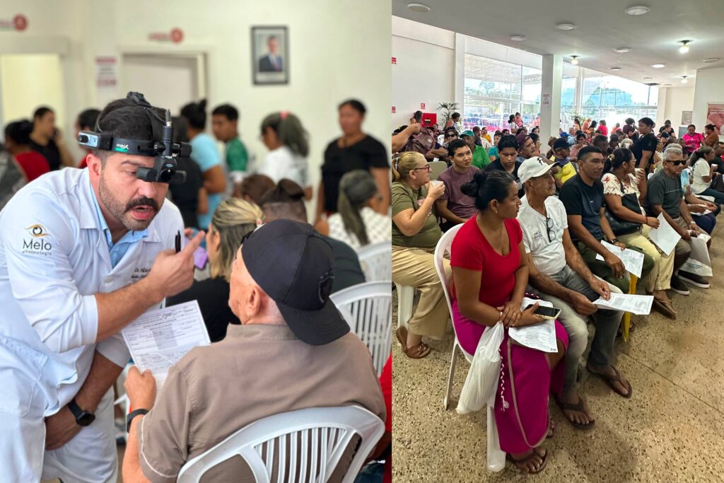 Prefeitura de Presidente Figueiredo oferece ação de saúde oftalmológica na maternidade do município