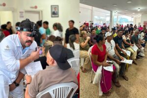 Prefeitura de Presidente Figueiredo oferece ação de saúde oftalmológica na maternidade do município