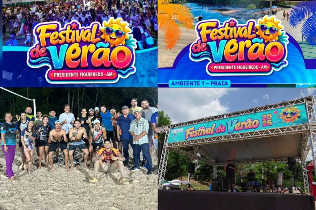 Festival de Verão reuniu público e atrações durante a Semana da Pátria em Presidente Figueiredo